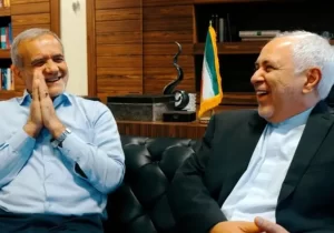 حضور مسعود پزشکیان و محمدجواد ظریف در جمع مردم تهران و مشهد