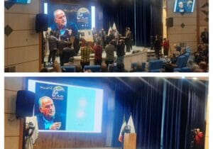 مراسم نکوداشت خیرمدرسه ساز هاشم سلیمی آشتیانی