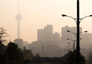 جولان ذرات معلق در هوای پایتخت