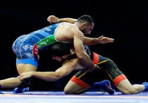 تقابل آذرپیرا با قهرمان المپیک در ریاض