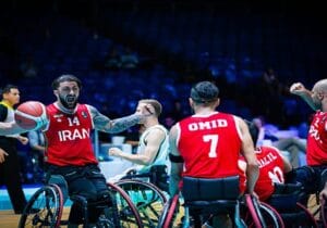 تیم ملی بسکتبال با ویلچر ایران سوم آسیا شد