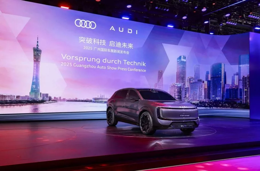 آئودی با شاسی‌بلند برقی AUDI E SUV وارد بازار چین می‌شود