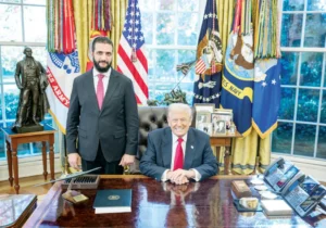 درباره عکسی از جولانی و ترامپ