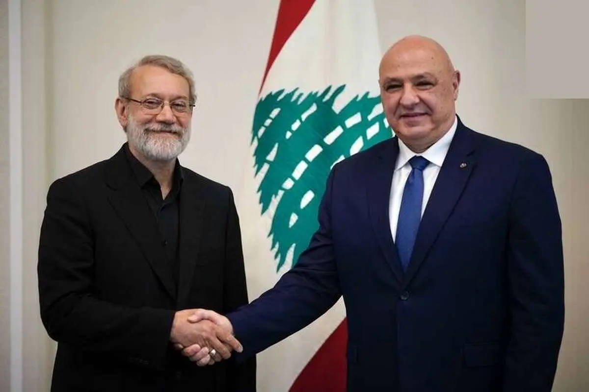 برخورد تند رئیس جمهور لبنان با لاریجانی