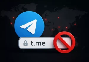 دامنه t.me تلگرام تعلیق شد؛ قطعی ناگهانی لینک‌ها در سراسر جهان