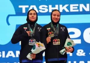 نایب قهرمانی دختران وزنه‌بردار ایرانی در آسیا برای نخستین بار در تاریخ/ پسران نیز در جایگاه دوم ایستادند