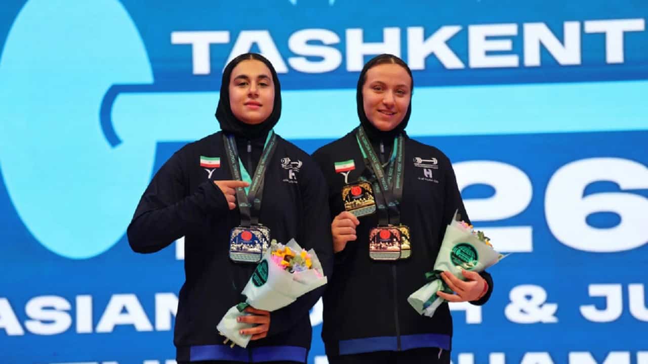 نایب قهرمانی دختران وزنه‌بردار ایرانی در آسیا برای نخستین بار در تاریخ/ پسران نیز در جایگاه دوم ایستادند