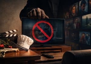 شمشیر آختهٔ ساترا؛ بازوی صداوسیما، بر گردن نمایش خانگی