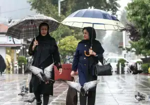 اولین موج پاییزی از راه رسید